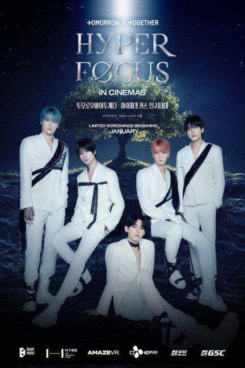 Hyperfocus: Tomorrow x Together VR Concert 2024 official movie poster