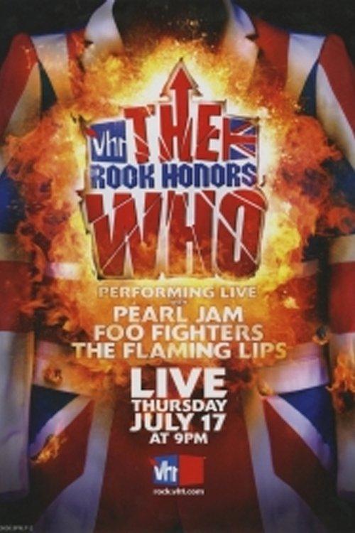 VH1 Rock Honors: The Who 2008 official movie poster