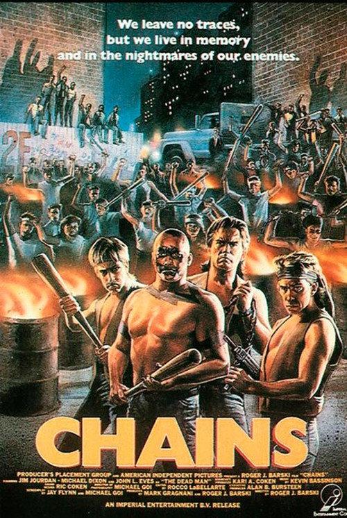 Chains 1989 official movie poster