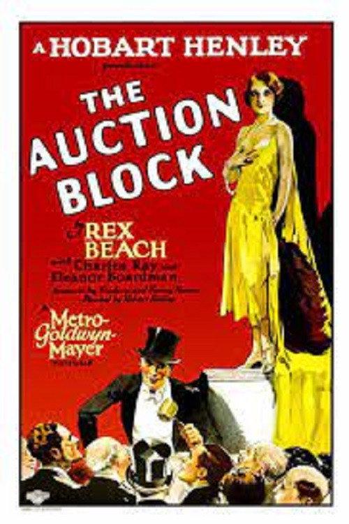 The Auction Block 1926 official movie poster