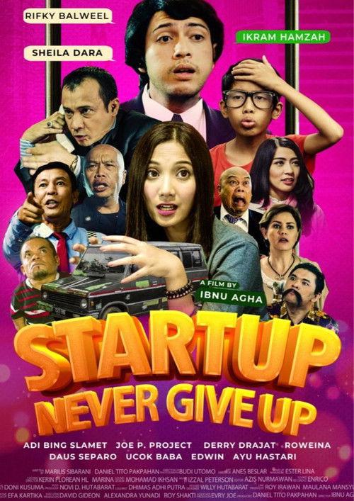 Start Up Never Give Up 2024 official movie poster