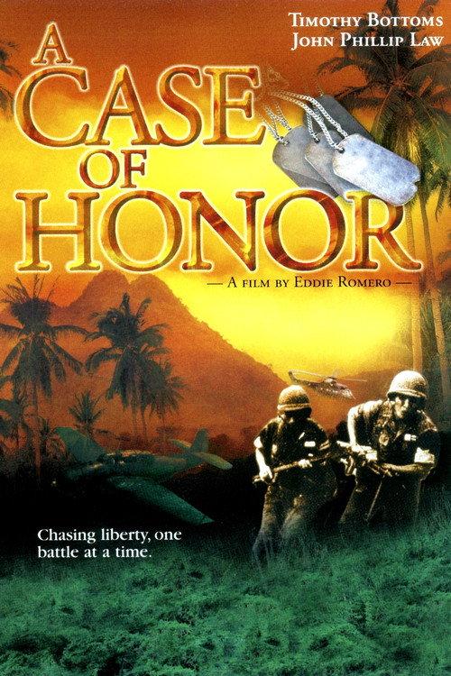 A Case of Honor 1988 official movie poster