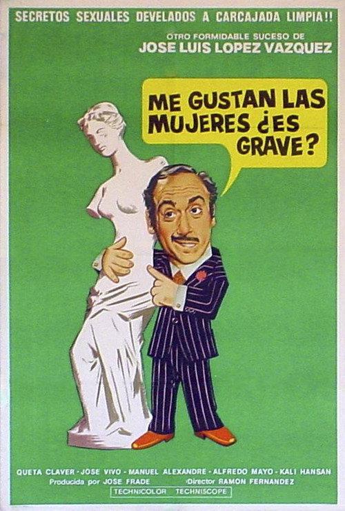 Doctor, me gustan las mujeres, ¿es grave? 1974 official movie poster