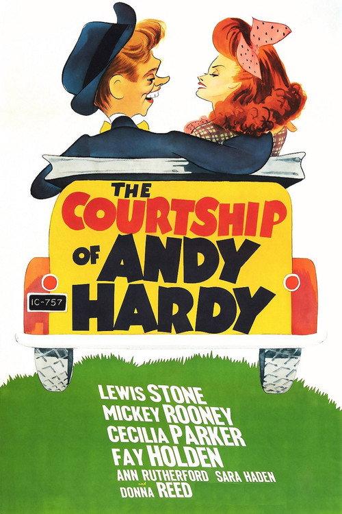 The Courtship of Andy Hardy 1942 official movie poster