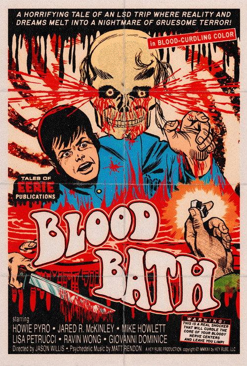 Blood Bath - Tales of Eerie Publications 2021 official movie poster