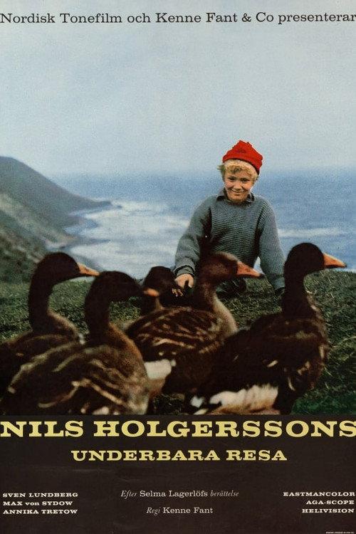 Wonderful Adventures of Nils 1962 official movie poster