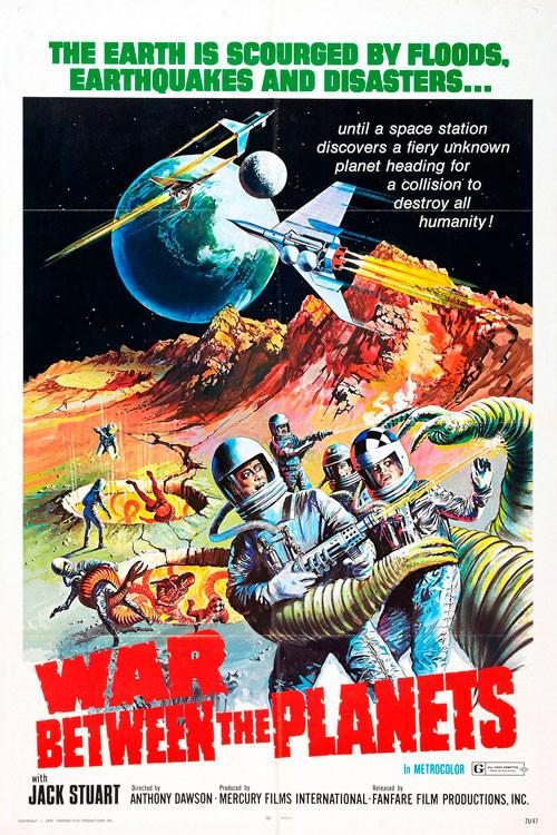 War Between the Planets 1966 official movie poster
