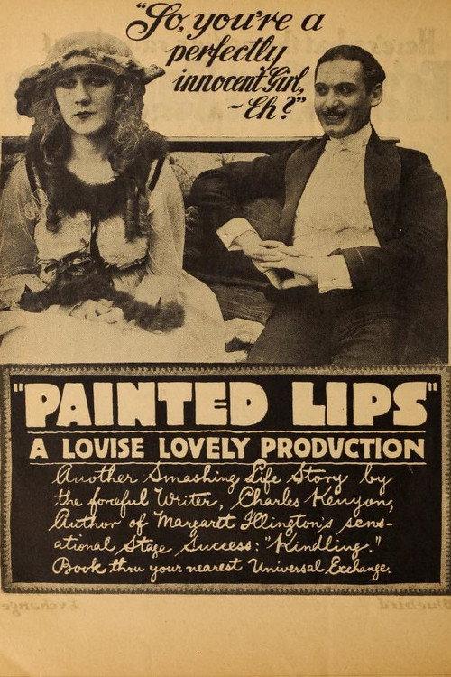 Painted Lips 1918 official movie poster