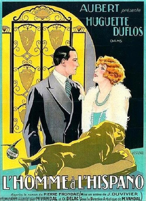 L'Homme à l'Hispano 1926 official movie poster