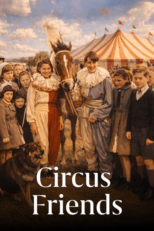 Circus Friends 1956 official movie poster