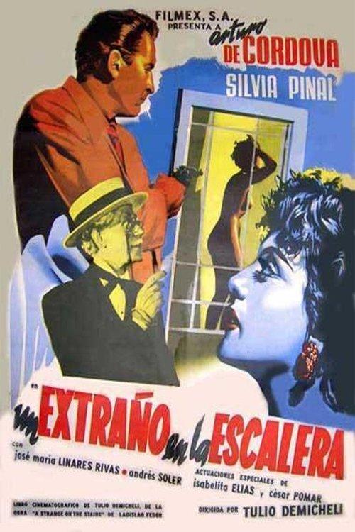 A Stranger on the Stairs 1955 official movie poster