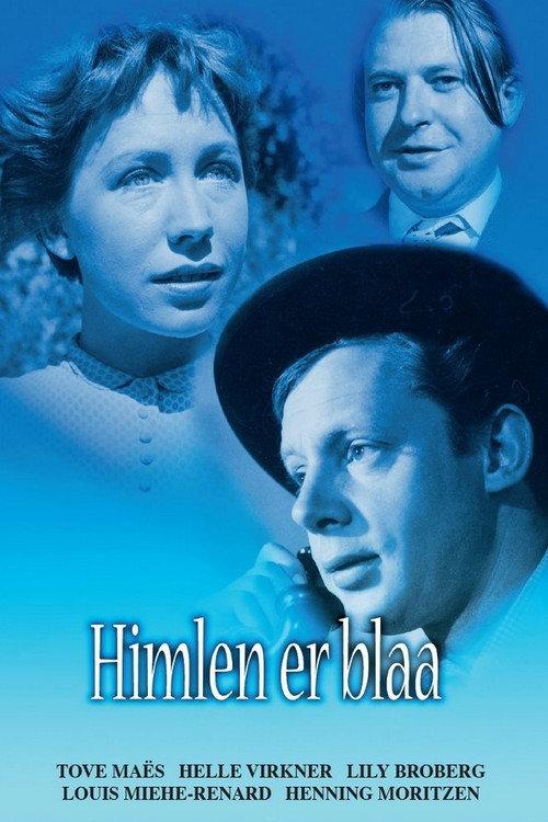 Himlen er blaa 1954 official movie poster