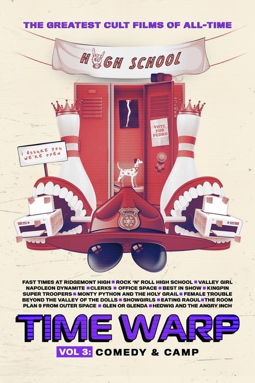 Time Warp Vol. 3: Comedy and Camp 2020 official movie poster