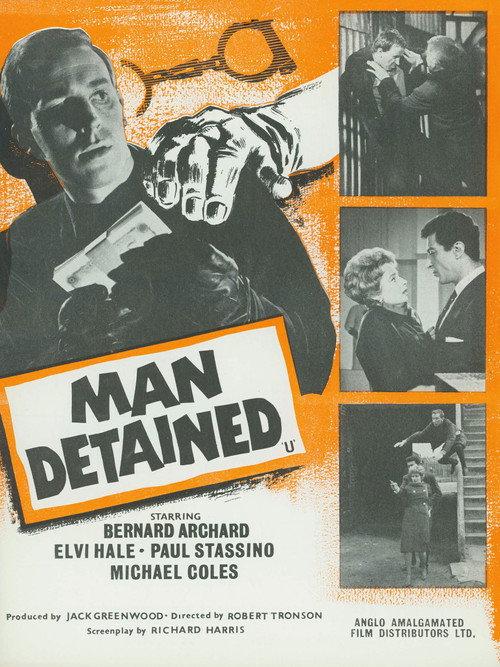 Man Detained 1961 official movie poster