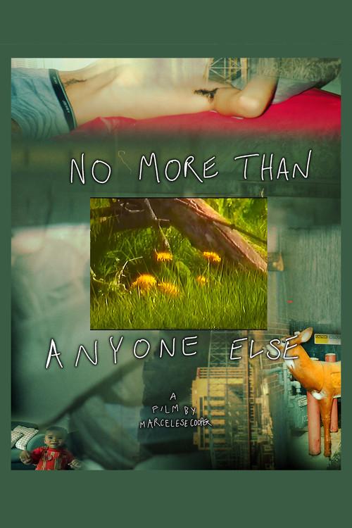 NO MORE THAN ANYONE ELSE 2026 official movie poster