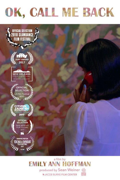 Ok, Call Me Back 2017 official movie poster