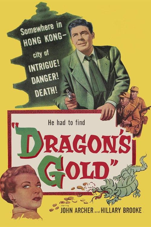 Dragon's Gold 1954 official movie poster