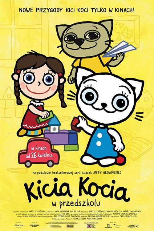 Kicia Kocia w przedszkolu 2024 official movie poster