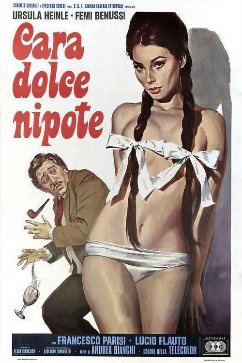 Cara dolce nipote 1977 official movie poster