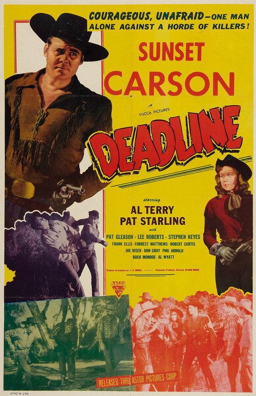 Deadline 1948 official movie poster