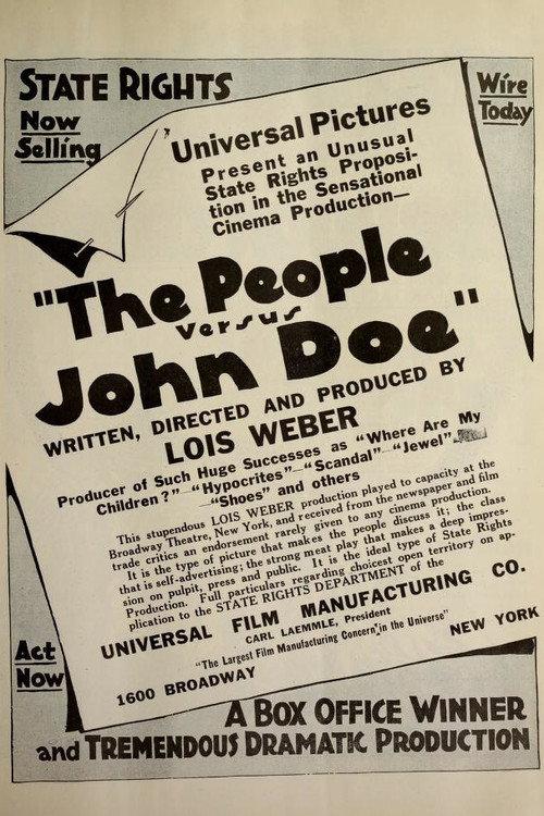 The People vs. John Doe 1916 official movie poster