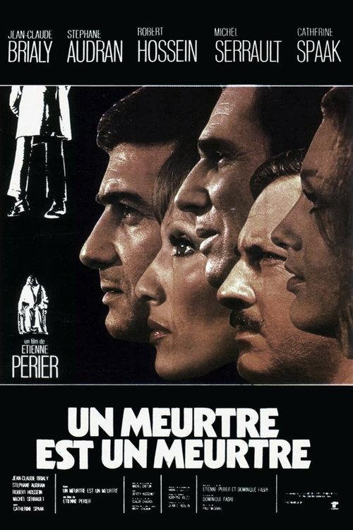 A Murder Is a Murder 1972 official movie poster