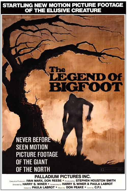 The Legend of Bigfoot 1975 official movie poster