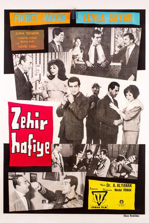 Zehir hafiye 1964 official movie poster