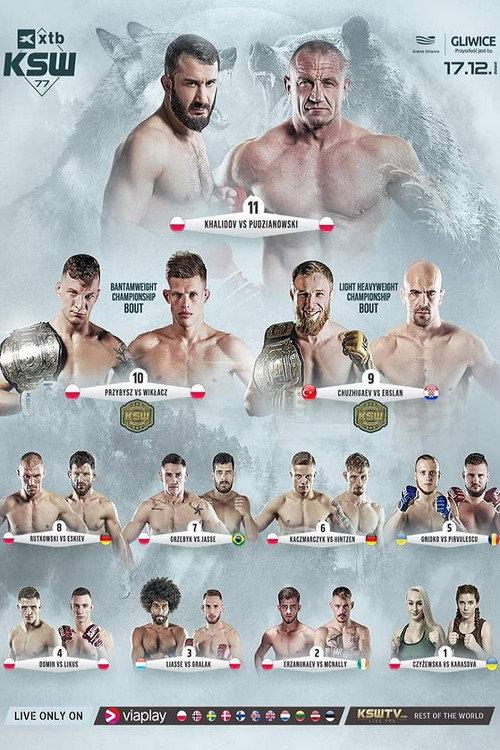 KSW 77 2022 official movie poster