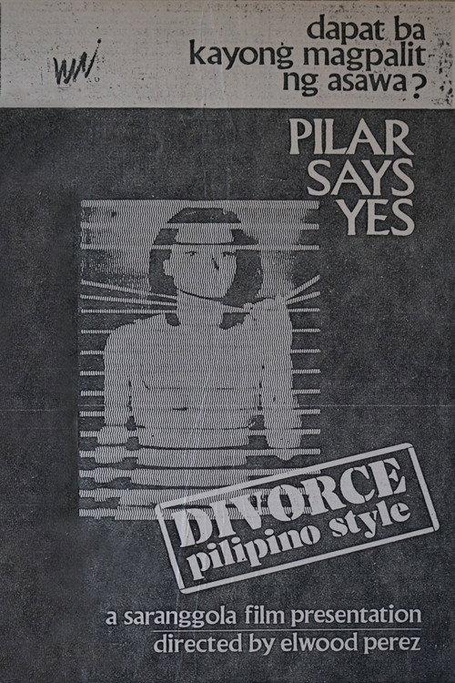 Divorce: Pilipino Style 1976 official movie poster