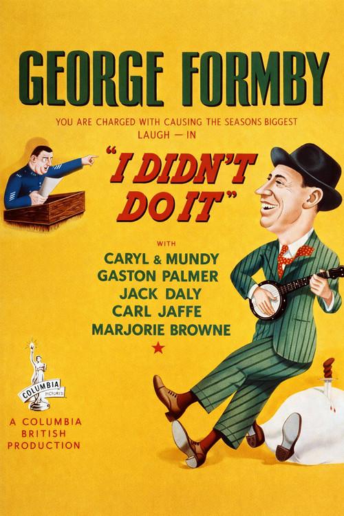 I Didn't Do It 1945 official movie poster