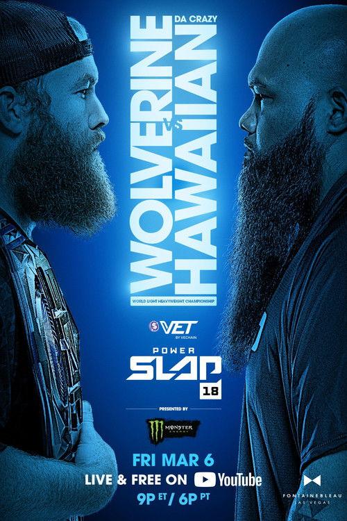 Power Slap 18: Wolverine vs. Da Crazy Hawaiian 2026 official movie poster