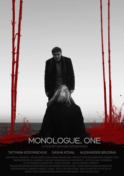 Monologue. One 2020 official movie poster