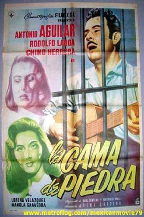 La cama de piedra 1958 official movie poster
