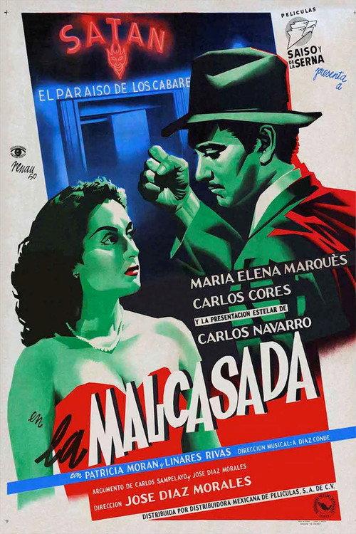 La malcasada 1950 official movie poster