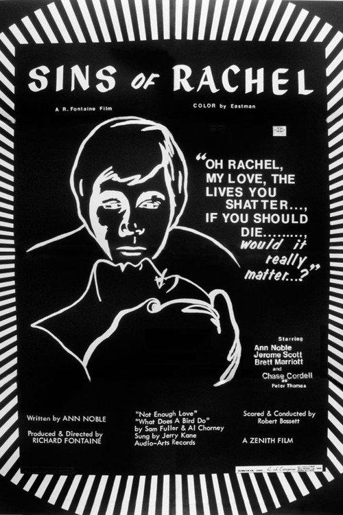 Sins of Rachel 1972 official movie poster