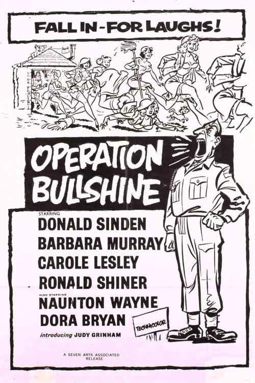 Operation Bullshine 1959 official movie poster