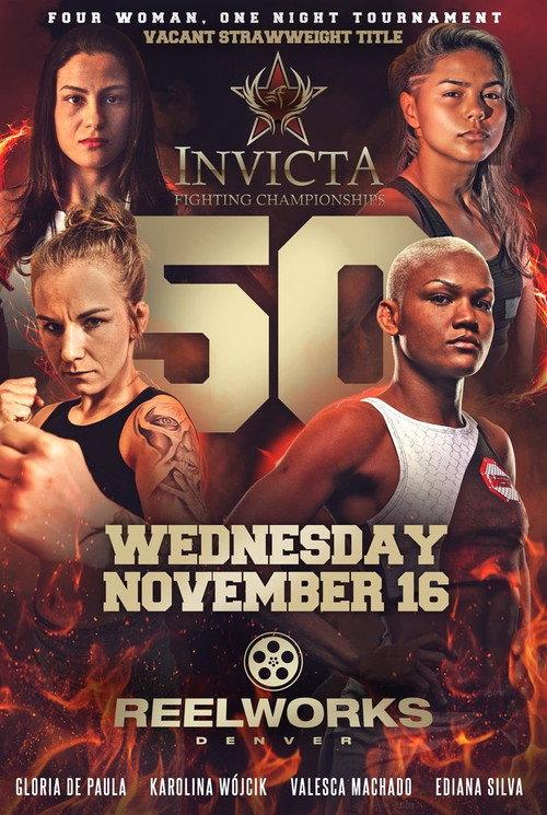 Invicta FC 50 2022 official movie poster