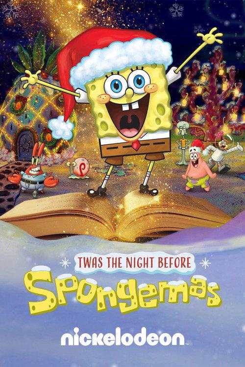 Twas The Night Before Spongemas 2022 official movie poster