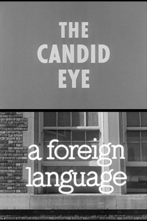 A Foreign Language 1958 official movie poster