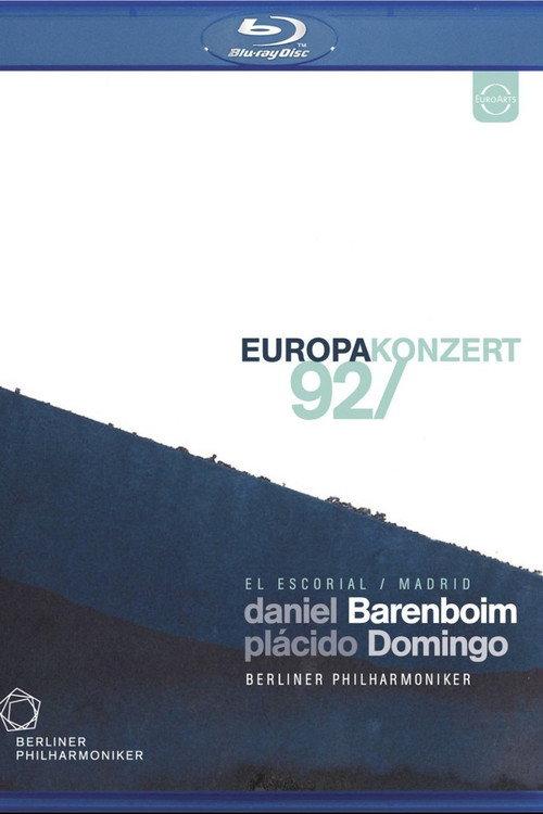 Europakonzert 1992 from Madrid 1992 official movie poster