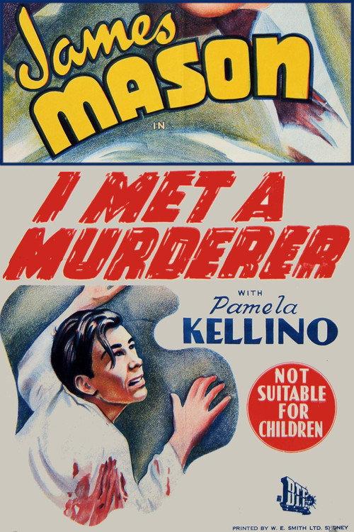 I Met a Murderer 1939 official movie poster