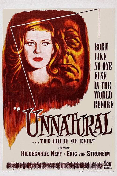 Unnatural 1952 official movie poster