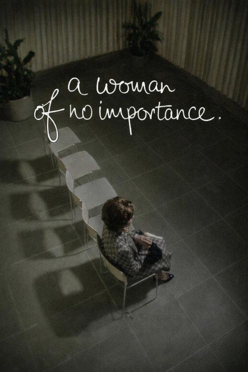 A Woman of No Importance. 1982 official movie poster