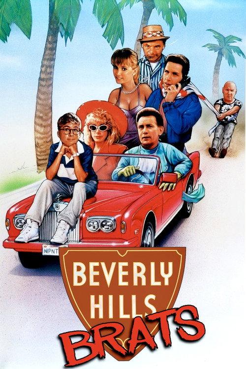 Beverly Hills Brats 1989 official movie poster