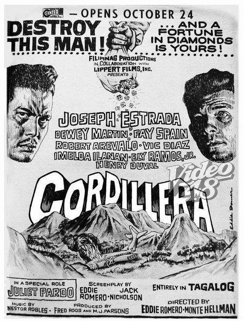 Cordillera 1964 official movie poster