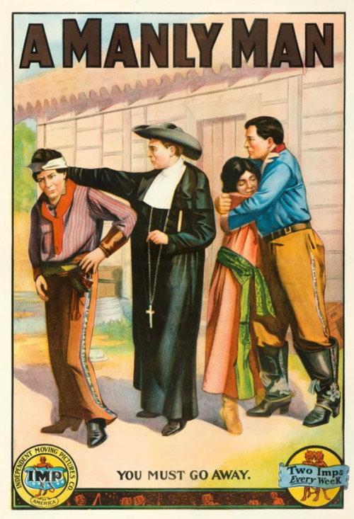 A Manly Man 1911 official movie poster
