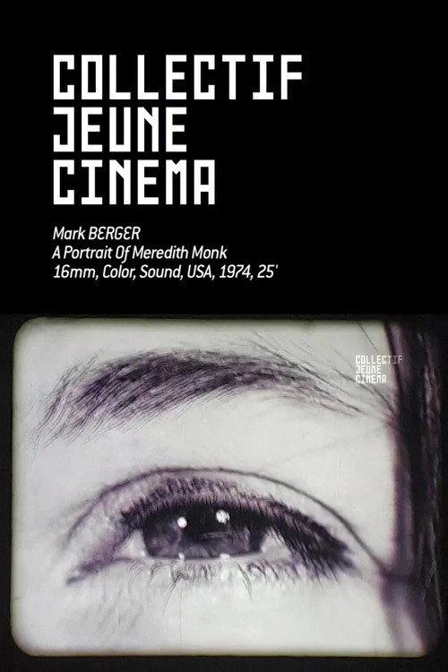 A portrait of Meredith Monk 1974 official movie poster