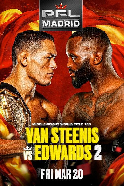 PFL Madrid: Van Steenis vs. Edwards 2 2026 official movie poster