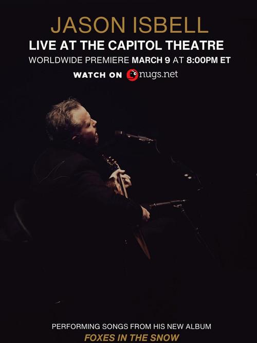 Jason Isbell: Live at the Capitol Theatre 2025 official movie poster
